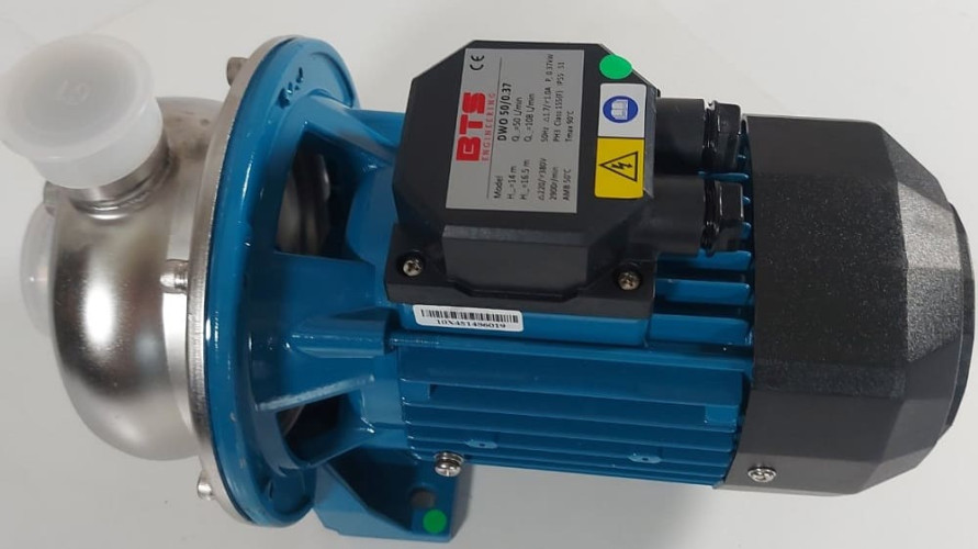 Насос для браги, соков, вина, пива DWO B50/037, 380V/50Hz, AISI 304