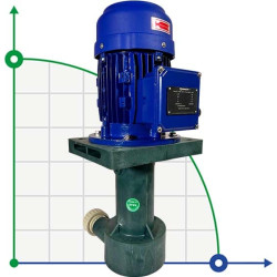 QP-25SK-1/25EF, GFRPP-0,37kW, 150L/min, 8m центробежный насос для гальваники