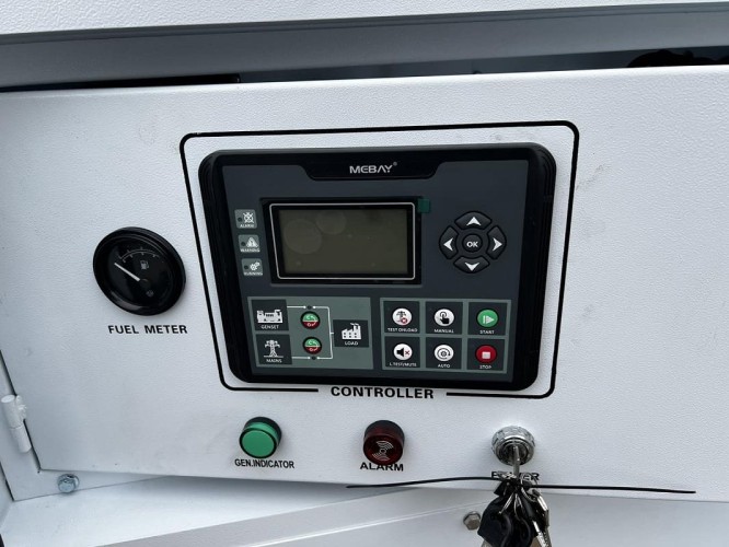 Générateur diesel industriel VLAIS KDE-60000 avec ATS, moteur Ricardo 62.5kVA, 50kW, 380V/50HZ type fermé