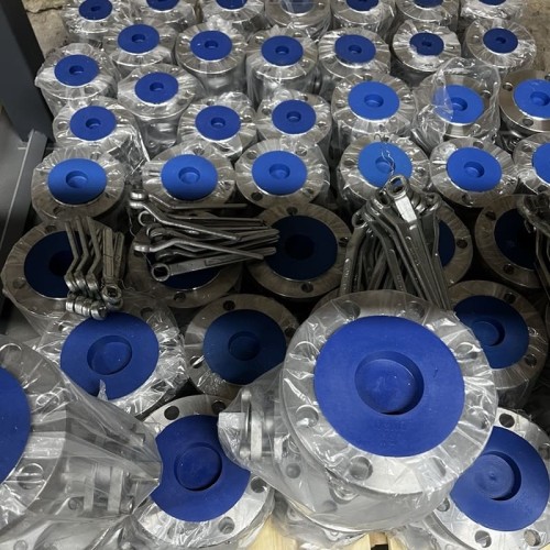 PN16 DN80 Zawór kulowy ze stali nierdzewnej AISI 316, gniazdo PTFE