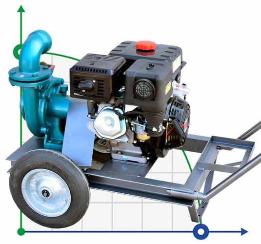 Pompe à essence haute pression 13 cv - démarreur électrique