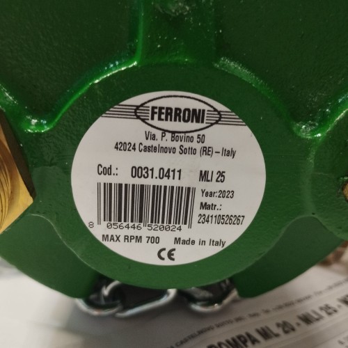 Rollenpumpe MLI 25 von Traktorzapfwelle (VVP) zur Einführung von KAS