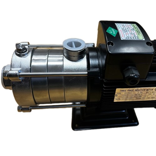 Bomba multietapas para agua caliente DW(S)5-30/055, AISI304, 380V/50Hz horizontal