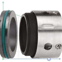 Gleitringdichtung R-8U 7/8, CAR/SIC, VITON, 304, PG
