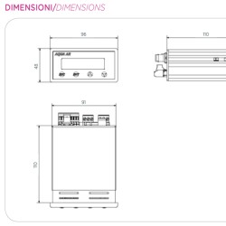 Sterownik AQUA AR 10 START CLORINE (PT-CU)