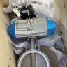 PN6 DN250 Засувка Батерфляй, корпус і диск AISI 304, PTFE з пневмоприводом Ex подвійної дії, позиціонер 4-20MA