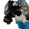 PN6 DN250 Засувка Батерфляй, корпус і диск AISI 304, PTFE з пневмоприводом Ex подвійної дії, позиціонер 4-20MA