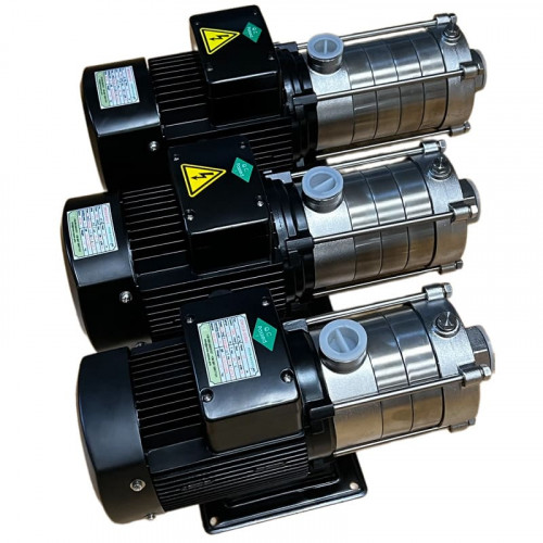 Pompe multicellulaire horizontale d'alimentation de chaudière DW(S)5-40/075, AISI304, 380V/50Hz