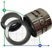 Торцевое уплотнение R-M010D 90, CAR/SIC/CAR/SIC, EPDM, 304 аналог Anga VD, AESSEAL M010D, Roten 822 842 844, Burgmann M74-D, LIDERING LMS10D
