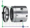 Уплотнение торцевое механическое R-JB104 120, TC/TC, VITON, 304, T5С