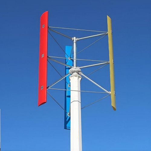 Ветрогенератор H-типа RX-HV5K-2 5 кВт вертикальный
