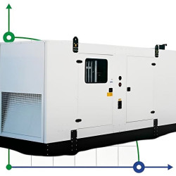 Промышленный дизельный генератор XHYP-600GF с ATS, двигатель Perkins 700kVA, 600kW, 380V/50HZ закрытого типа