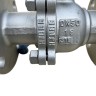 PN16 DN50 Stainless steel ball valve AISI 316, seat PTFE