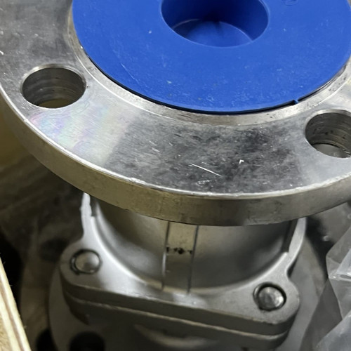 PN16 DN50 Stainless steel ball valve AISI 316, seat PTFE