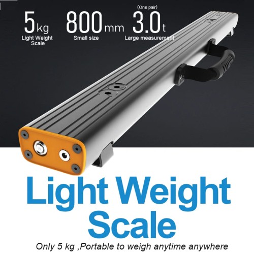 Стержневые весы портативные с Bluetooth AD1 до 3000 кг (2 модуля)
