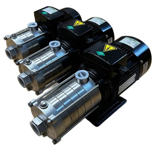 High-pressure pump for hot water DW(S)5-50/110, AISI304, 380V/50Hz, horizontal multistage