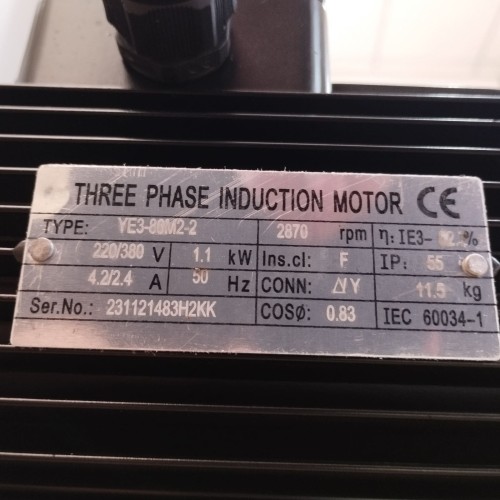 High-pressure pump for hot water DW(S)5-50/110, AISI304, 380V/50Hz, horizontal multistage