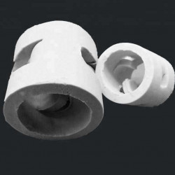 Anillos Pall de Cerámica, 25x25x3 mm, Ceramic Pall Ring
