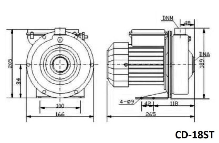 CD-18ST, AISI 304 насос нержавеющий для пищевых продуктов