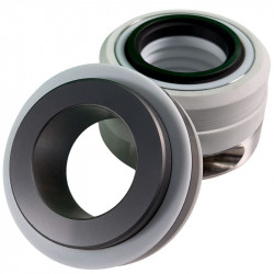 Gleitringdichtung für Pumpenwelle R-10T 1 7/8, SiC/SiC, PTFE, 304, V