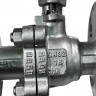 PN16 DN32 Stainless steel ball valve AISI 316, seat PTFE
