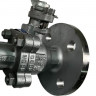 PN16 DN32 Stainless steel ball valve AISI 316, seat PTFE