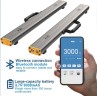 Przenośna tensometryczna waga paletowa z Bluetooth AD1 do 4500 kg (trzy moduły)
