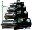 Horizontal multistage pump for water supply systems DW(S)5-60/110, AISI304, 380V/50Hz