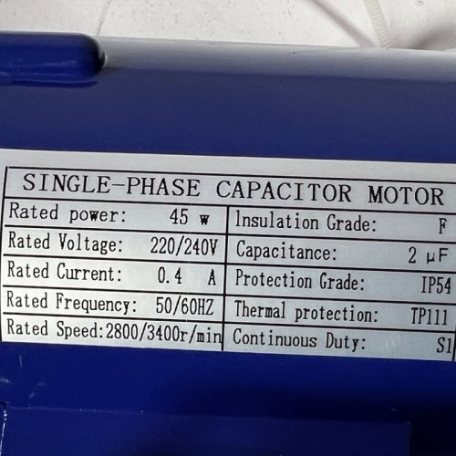 Pompe chimique MD-F-203SAE-5V22AYS, PPH, 33L/min, 4m, 220V