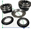 FLYGT R-FL.XA pump mechanical seal 20, U, TC/TC, VITON, 304