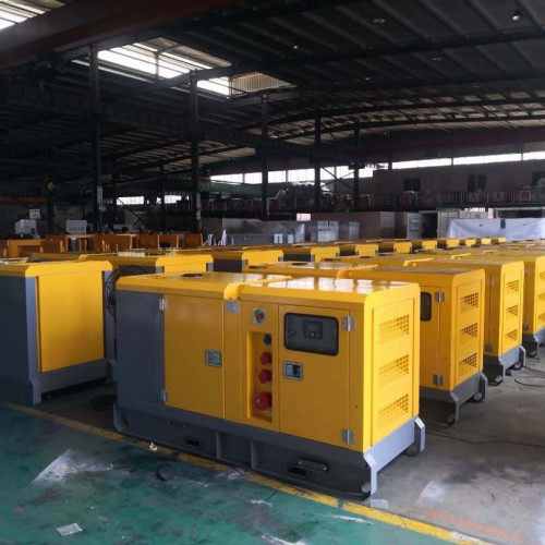 Générateur diesel industriel VLAIS KDE-125T avec ATS, moteur Ricardo 125kVA, 100kW, 380V/50HZ type fermé