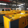 Générateur diesel industriel VLAIS KDE-125T avec ATS, moteur Ricardo 125kVA, 100kW, 380V/50HZ type fermé