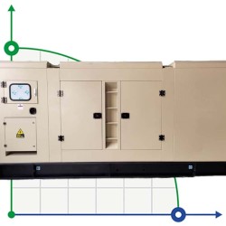 Промышленный дизельный генератор XHYP-1000GF с ATS, двигатель Perkins 1500kVA, 1000kW, 380V/50HZ закрытого типа