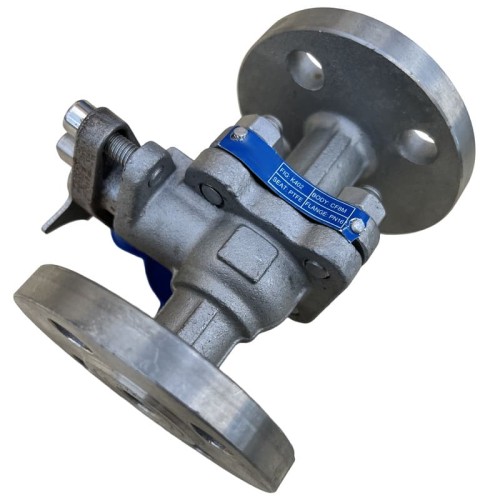 PN16 DN25 Stainless steel ball valve AISI 316, seat PTFE