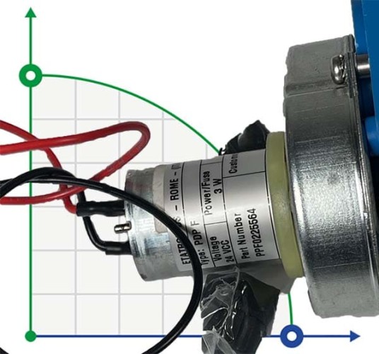 Bomba peristáltica F 0101 24Vdc SANTOPRENE