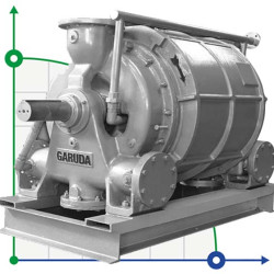 Pompe à vide GARUDA GXL 3001 SS4, 5600 m3/h,AISI 304