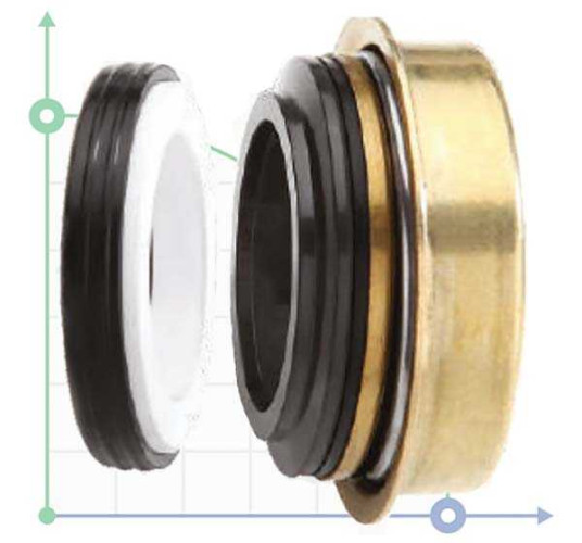 Joints de pompe R-6BG 16, SIC/SIC, NBR, 304