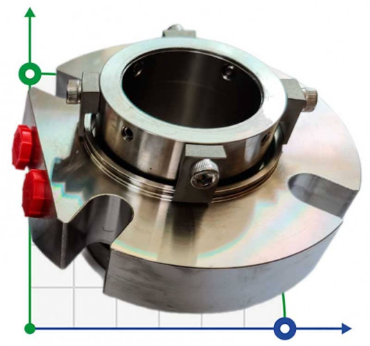 Junta de cartucho R-BED 60, SIC/SIC/CAR/SIC/VITON, M/316