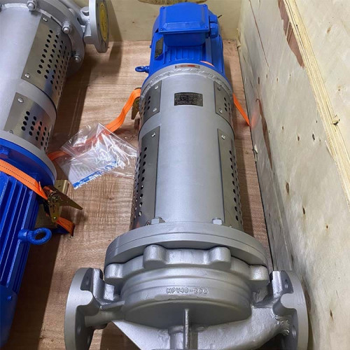 Pompe verticale de transfert de chaleur LQLRY65-65-210/2-C, 25 m3/h, 50 m, 7.5 kW, 2900 rpm