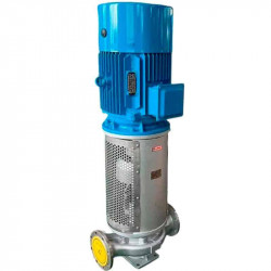 Bomba vertical de transferencia de calor LQLRY65-65-210/2-C, 25 m3/h, 50 m, 7,5 kW, 2900 rpm