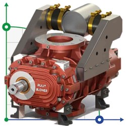 Blower RUUT BLOWER Q 6000 (DN 250), 6210m3/h