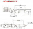 Винтовой насос для дозирования химикатов ATLAS DOS 12.2-01-0.75 HP-1.29-1400-80-A-HYPALON
