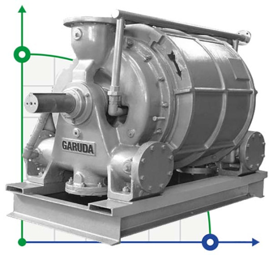 Vacuum pump GARUDA GXL 3001 SS6, 5600 m3/h, AISI 316