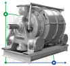 Vacuum pump GARUDA GXL 3001 SS6, 5600 m3/h, AISI 316