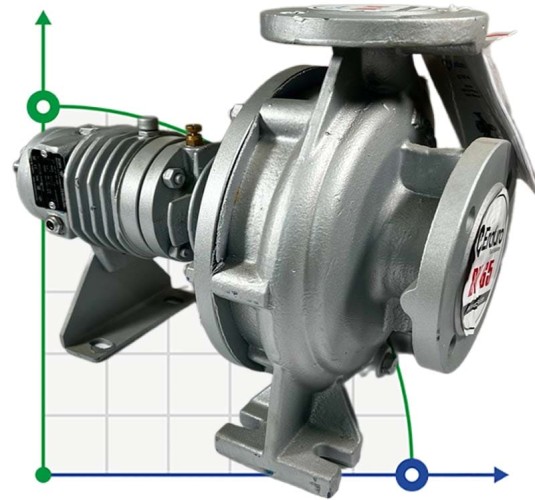 Pompe haute température BTKF-K 40-200 (3000) sans moteur