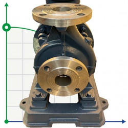 BGWHB 25-160A (3.7/28), 1.1kW, 2880, Ex - bomba horizontal de acero inoxidable