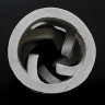 Pall-Ringe aus Keramik, 50x50x5 mm, Ceramic Pall Ring