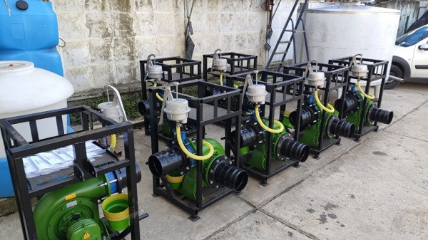 Pompe avec prise de force de tracteur Rovatti MB25-TW R.3,14