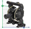 Насос пневматический мембранный DP 11 PB/T