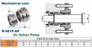 Junta de cartucho para bomba Sulzer Ahlstar APP5 R-SE1F-AP 80, SIC/SIC, VITON, 316
